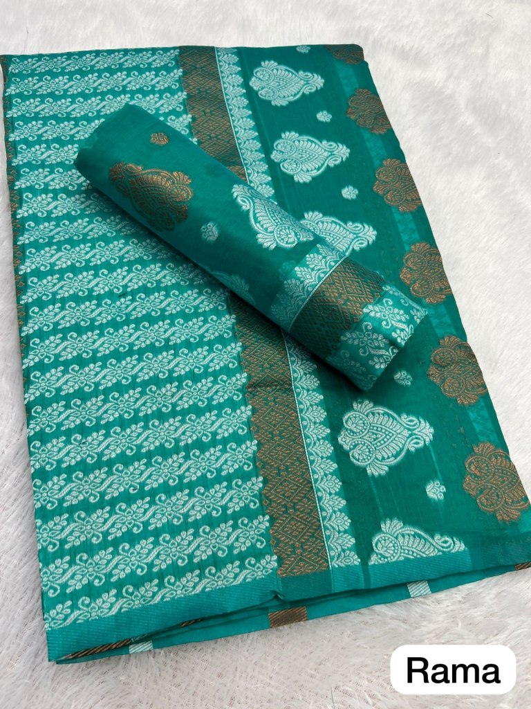 Rama  Colour Ac cotton Assamese  Mekhela Chador  Sador Mekhela 