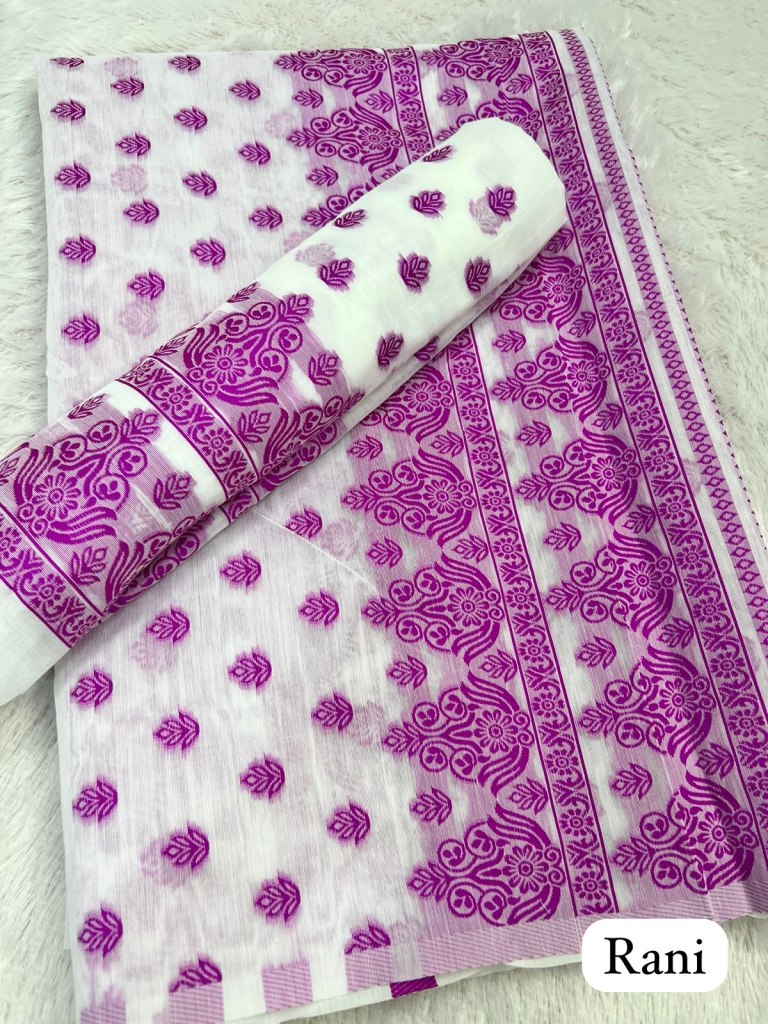 Rani  Ac cotton Assamese  Mekhela Chador  Sador Mekhela 