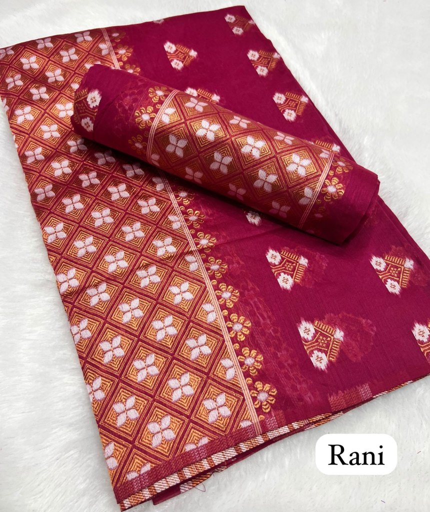 Rani  Ac cotton Assamese  Mekhela Chador  Sador Mekhela 