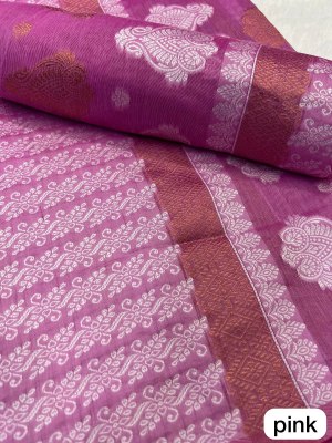 Pink Colour Ac cotton Assamese  Mekhela Chador  Sador Mekhela 