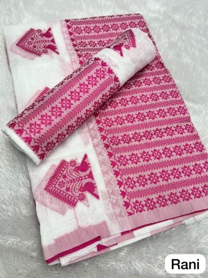 Rani Ac cotton Assamese  Mekhela Chador  Sador Mekhela 