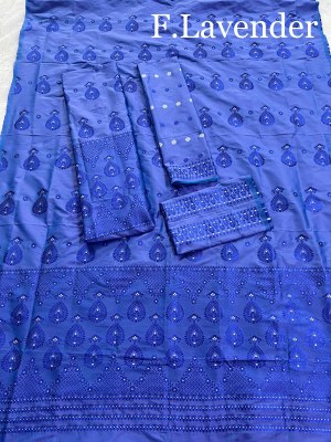 SuratBlouse Assamese Machine Weaving Mix Silk Fancy Lavender Mekhela  Chador   Mekhela Sador